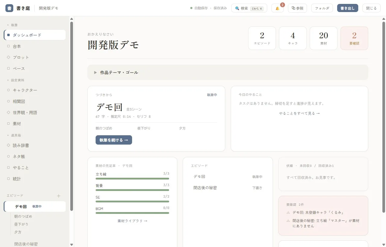 ダッシュボード